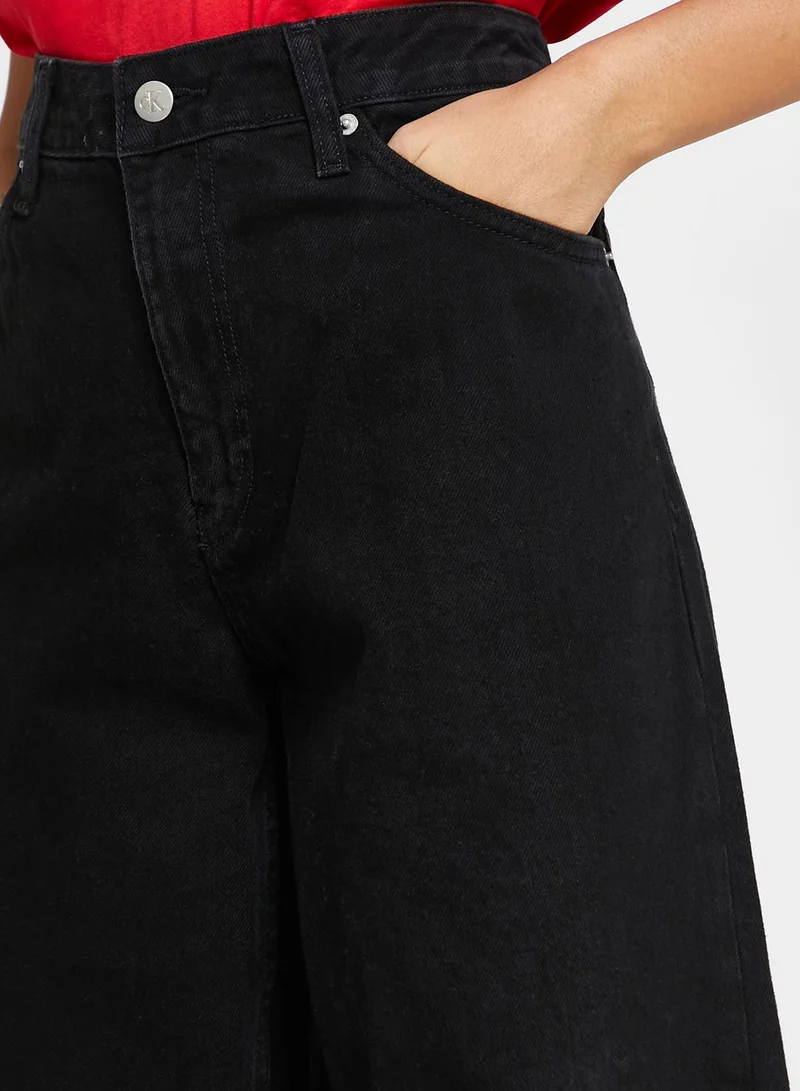 Calvin Klein Jeans High Waist Straight Jeans