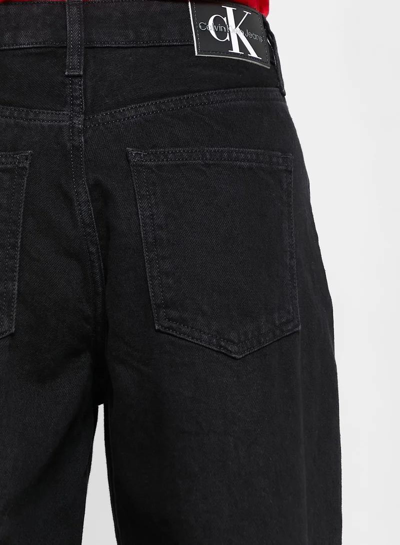 Calvin Klein Jeans High Waist Straight Jeans
