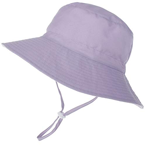MaxNova Baby Sun Hat Toddler Summer UPF 50+ Baby Girl Bucket Hat Wide Brim Beach Hats for Baby Boys 2-7Years - Image 2