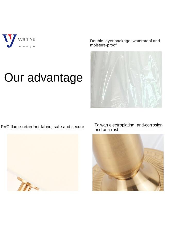 Bluejw European-style New Table Lamp Chinese-style Retro Bedside Lamp Living Room Simple Decorative American Nightlight Simple Atmosphere Lamp - Image 5