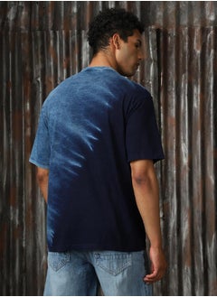 HIGH STAR Acid Washed Round Neck T-Shirt by Styli  - Image 3