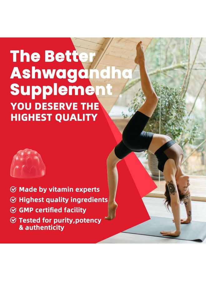 Pets Purest Ashwagandha Gummies & Vitamin D3 Gummies 60 Count - Organic Aswangdha Supplement for Improve Sleep, Stress Relief & Mood Calm(Mixed Berry, Vegan, Plant Based,Gluten-Free & Gelatin Free)-1pack - Image 3