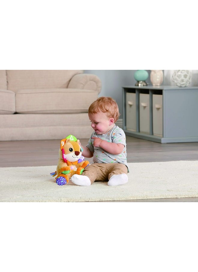 LeapFrog Lullaby Lights Lion, Baby Night Light Projector, Baby Born Plush Toy, Soft Cuddly Toy With Lights And Music, Soothing Baby Musical Toy For Boys And Girls Aged 6 Months+, English Version  - Image 3