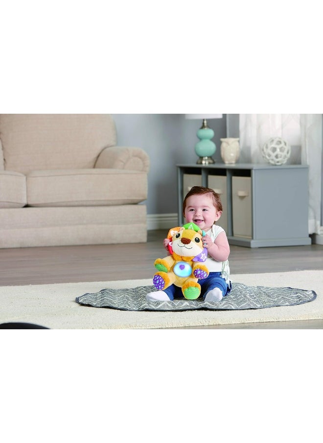LeapFrog Lullaby Lights Lion, Baby Night Light Projector, Baby Born Plush Toy, Soft Cuddly Toy With Lights And Music, Soothing Baby Musical Toy For Boys And Girls Aged 6 Months+, English Version  - Image 2