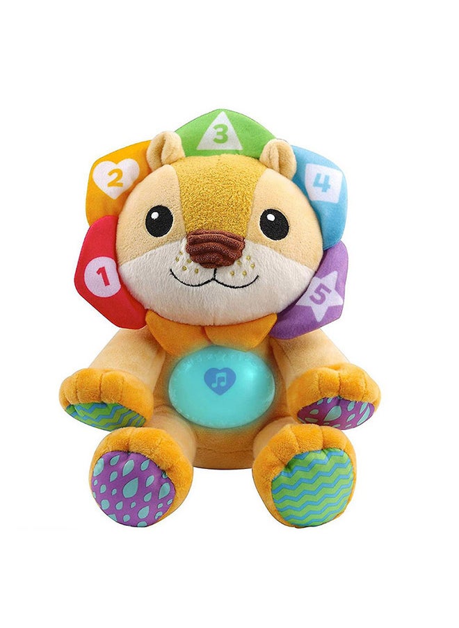 LeapFrog - Lullaby Lights Lion, Music Toy for Sensory Play, Educational Toys for Kids, Baby Interactive Toy with Lights and Songs, Suction Cup, Suitable for Boys and Girls 6 Months +, English Version - Image 1