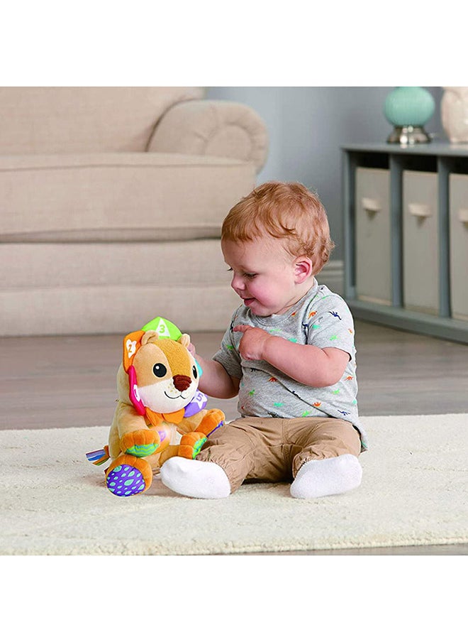 LeapFrog - Lullaby Lights Lion, Music Toy for Sensory Play, Educational Toys for Kids, Baby Interactive Toy with Lights and Songs, Suction Cup, Suitable for Boys and Girls 6 Months +, English Version - Image 1