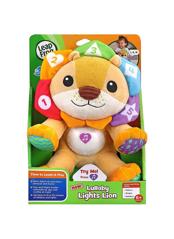 LeapFrog - Lullaby Lights Lion, Music Toy for Sensory Play, Educational Toys for Kids, Baby Interactive Toy with Lights and Songs, Suction Cup, Suitable for Boys and Girls 6 Months +, English Version - Image 1