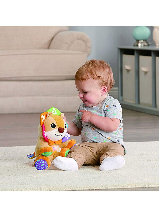LeapFrog - Lullaby Lights Lion, Music Toy for Sensory Play, Educational Toys for Kids, Baby Interactive Toy with Lights and Songs, Suction Cup, Suitable for Boys and Girls 6 Months +, English Version - Image 1