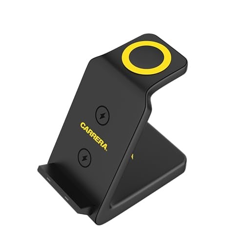Carrera 22.5W Magnetic 3 in 1 Wireless Charger Stand CWC-234, 15W Fast Charging for Phone, 5W for Earbud, 2.5W for Watch, Type C Cable Included, Multi-Device Compatible - Image 5