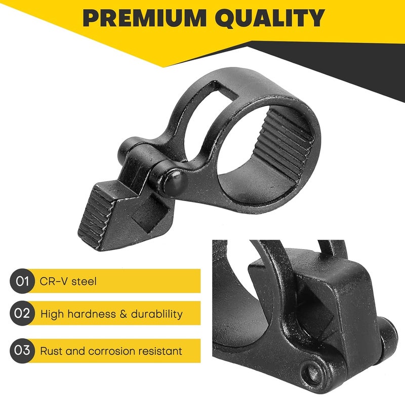Acymner Universal Inner Tie Rod Removal Tool | Heavy-Duty Steering Track Rod Removal Tool, Inner Tie Rod Wrench 27-42mm for Car Truck SUV Motorcycle - Image 3