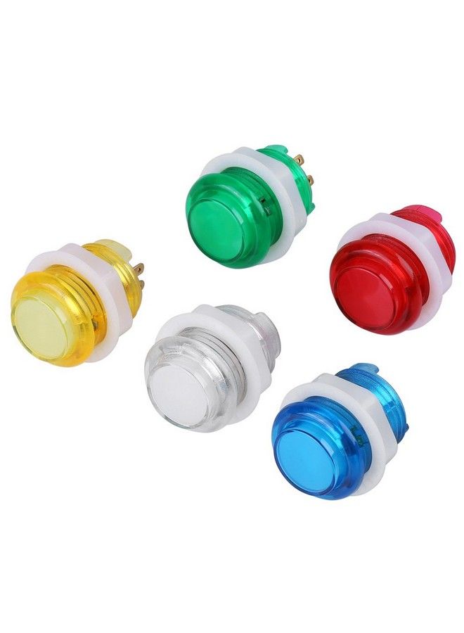 Walfront Arcade Led Button 5Pc/Set Led Illuminated Push Button With Microswitch For Arcade Game Parts Multicade Choice Of 5 Colour - Image 1