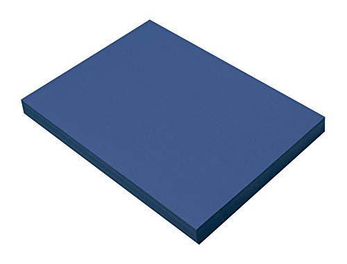 Prang Formerly SunWorks Construction Paper Bright Blue 9 x 12 100 Sheets