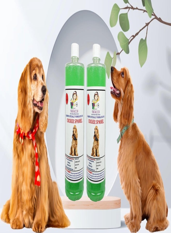 SWACCH Shampoo Specially FORMULATED for Cocker Spaniel (1 Litre) (Pack of 2) NEEM ALOVERA - Image 2