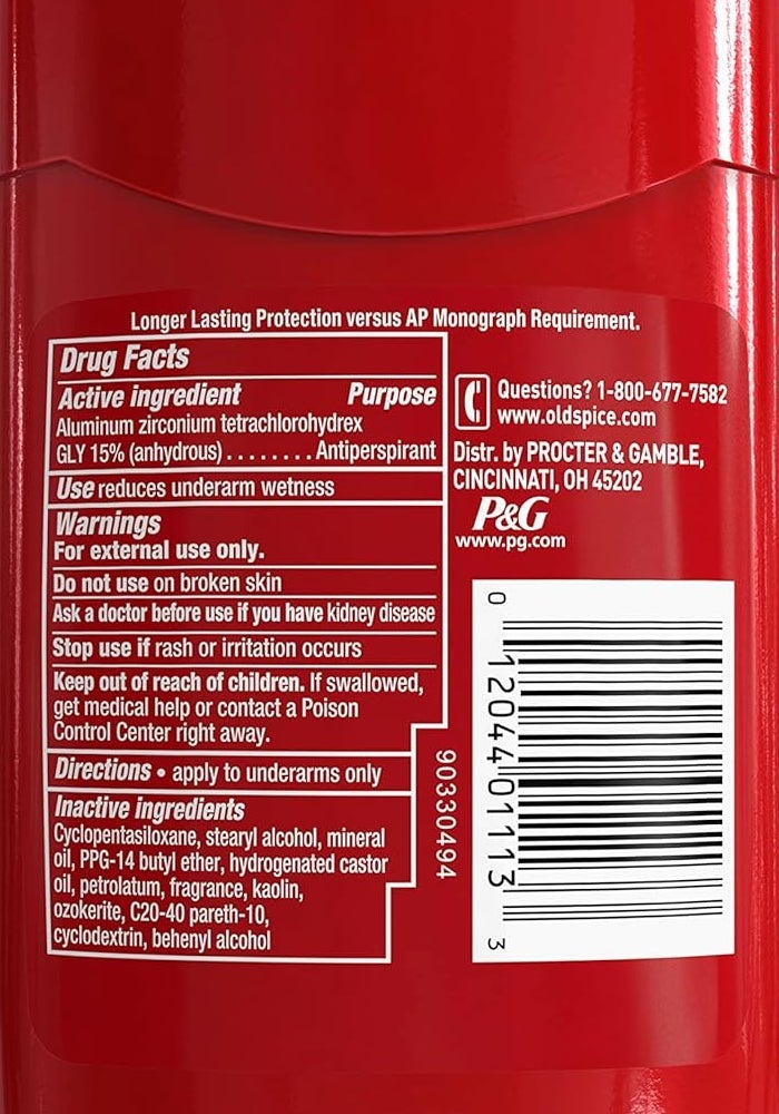 Old Spice Invisible Swagger مضاد التعرق ومزيل العرق، 2.6 أونصة - رائحة الثقة وخشب الأرز - Image 2