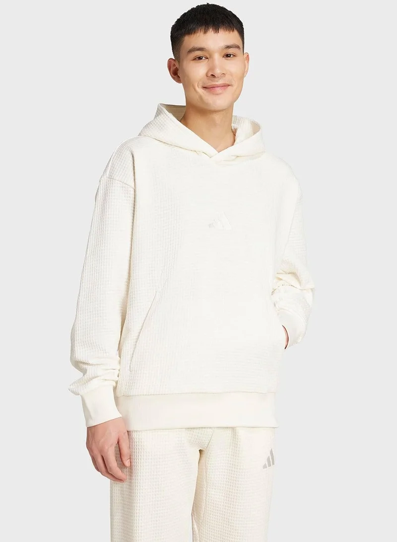 اديداس كنزة ALL SZN Waffle Knit