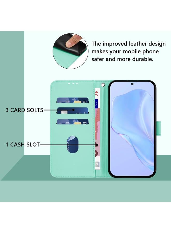 erorex Case For TCL 50 LE Skin Feel Solid Color Leather Phone Case with Lanyard  - Image 4