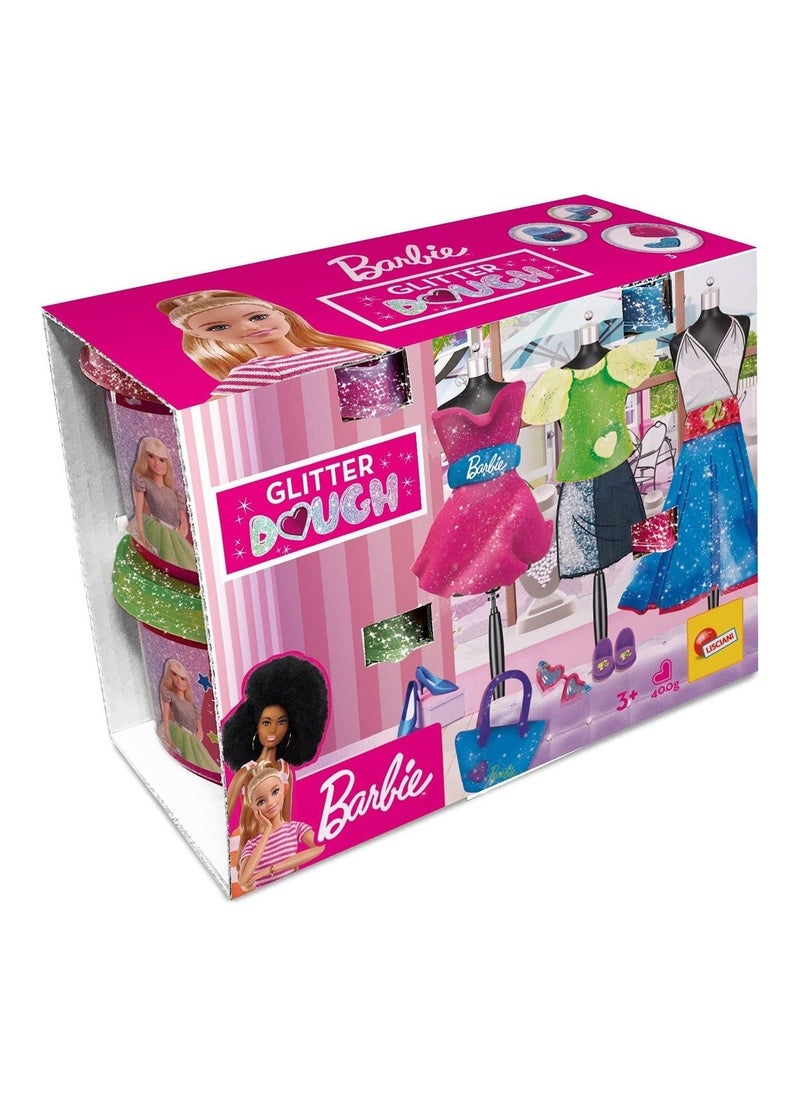 LISCIANI - Barbie Glitter Dough Kit - Fashion - Image 1