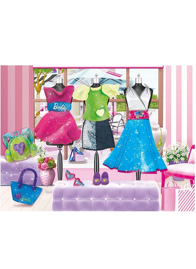 LISCIANI - Barbie Glitter Dough Kit - Fashion - Image 1
