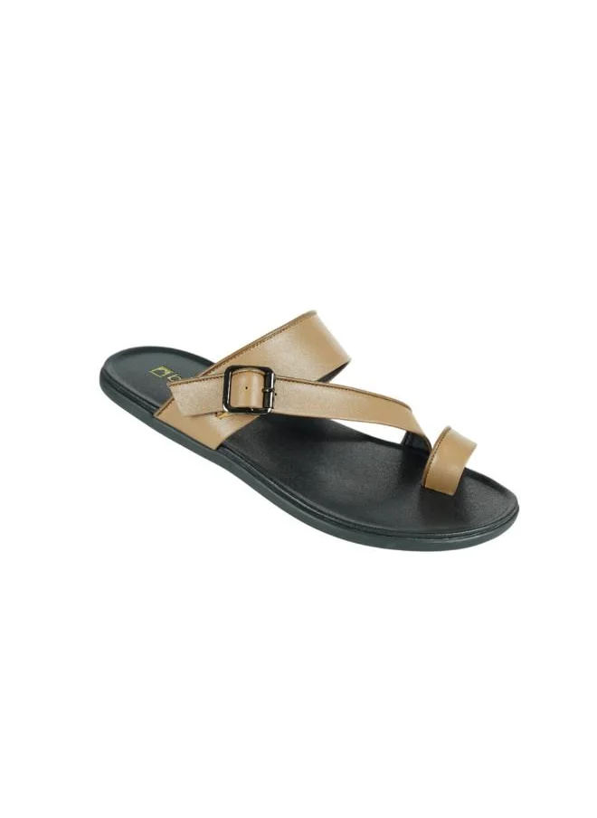 بارجيل أونو 008-3427 Barjeel Uno Mens Arabic Sandals 8016125 Khaki