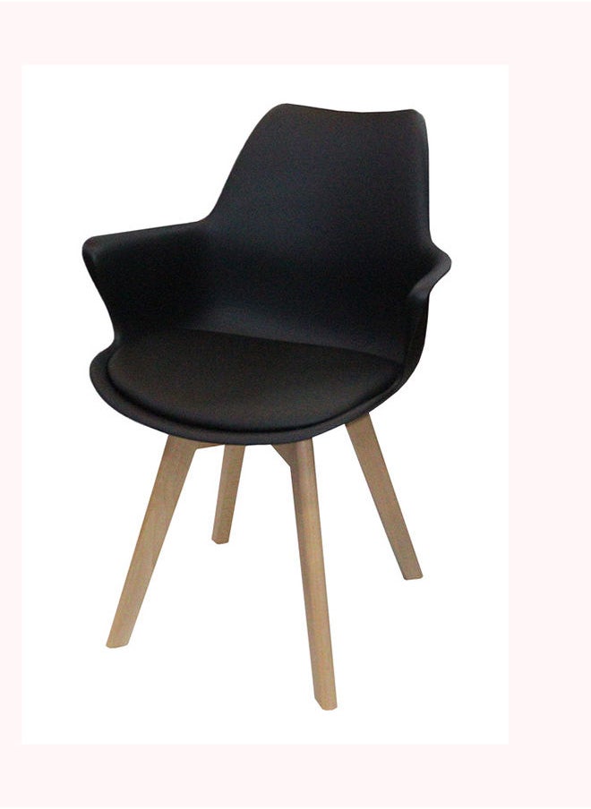 JILPHAR FURNITURE - Jilphar Galaxy Design Armless Dining Chair Black - Image 1