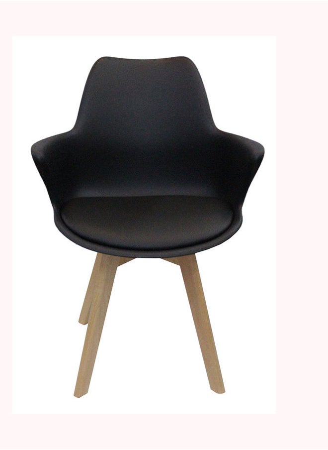 JILPHAR FURNITURE - Jilphar Galaxy Design Armless Dining Chair Black - Image 1