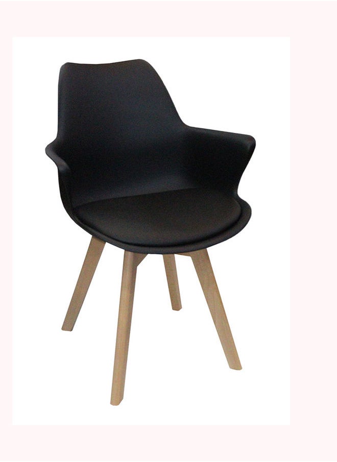 JILPHAR FURNITURE - Jilphar Galaxy Design Armless Dining Chair Black - Image 1