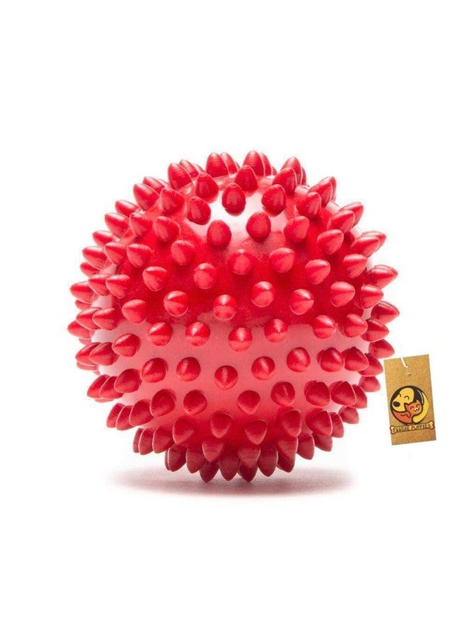 مجموعة كرات المضغ والحبل لتحفيز التسنين للكلاب الصغيرة والمتوسطة الحجم (عبوة 6 في 1 وكرات مضغ واحدة مقاس 3 بوصات خالية من العظام) (مجموعة من 6) | (قد يختلف اللون) - Image 4