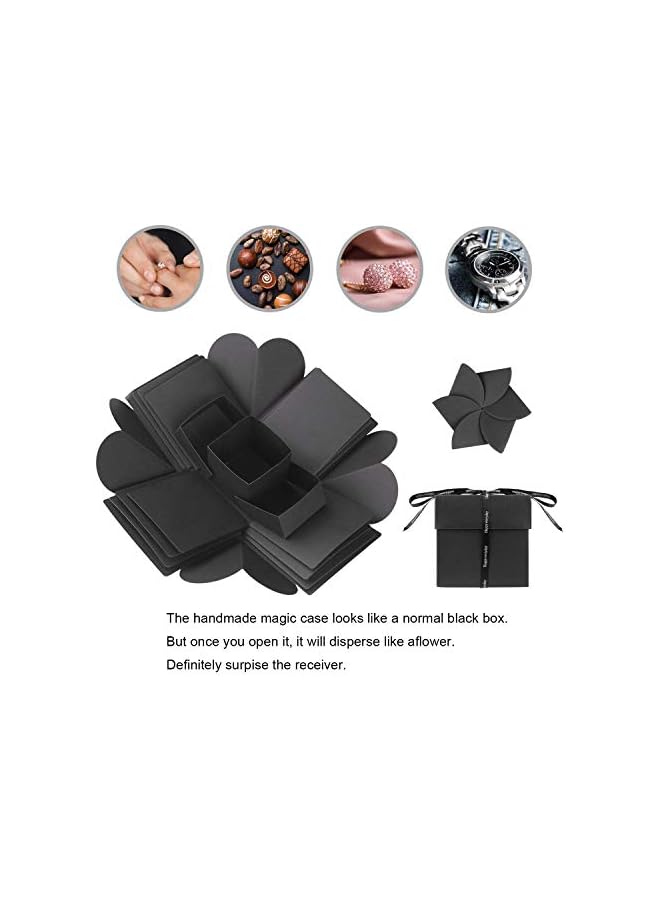 The Bros صندوق انفجار إبداعي ألبوم صور DIY صندوق هدايا لعيد الميلاد، عيد الحب، الذكرى السنوية، الزفاف - Image 3