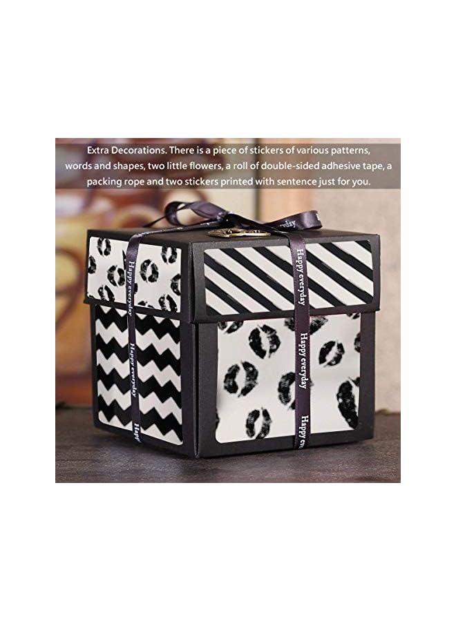 The Bros صندوق انفجار إبداعي ألبوم صور DIY صندوق هدايا لعيد الميلاد، عيد الحب، الذكرى السنوية، الزفاف - Image 5