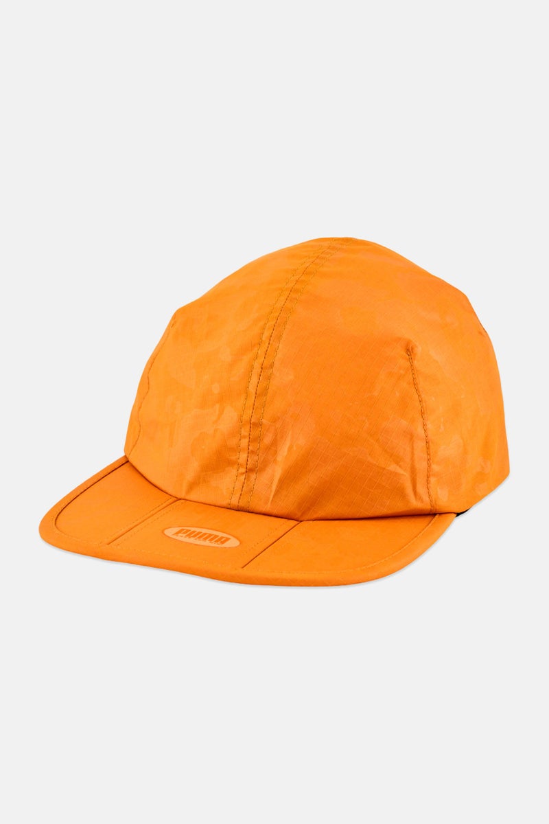 PUMA Men Brand Logo Drawstring Cap, Orange - Image 1