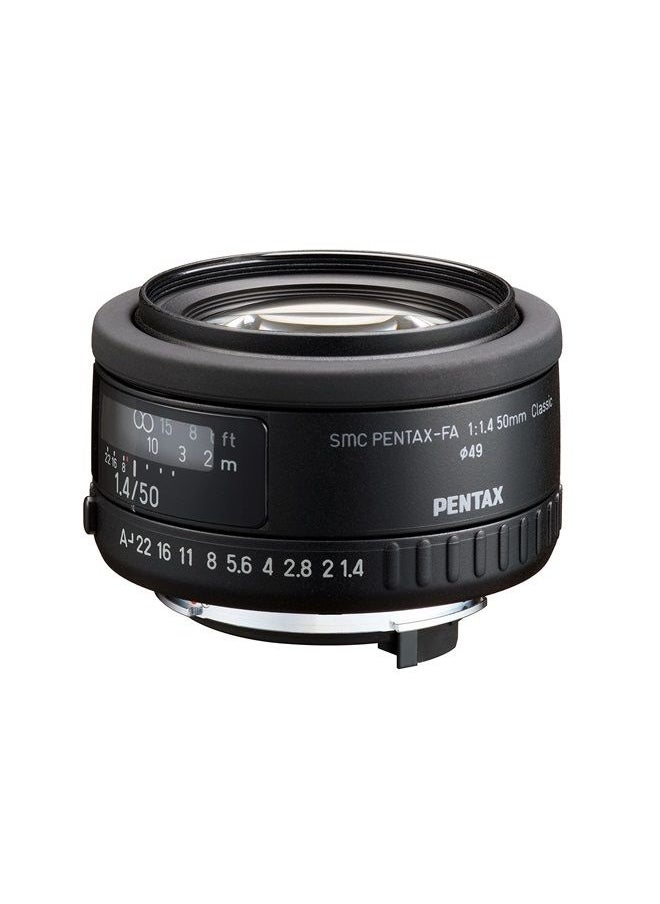 Pentax smc PENTAX-FA 50mmF1.4 Classic, Single-Focus, Standard Lens for use with K-Mount Digital SLR Cameras 