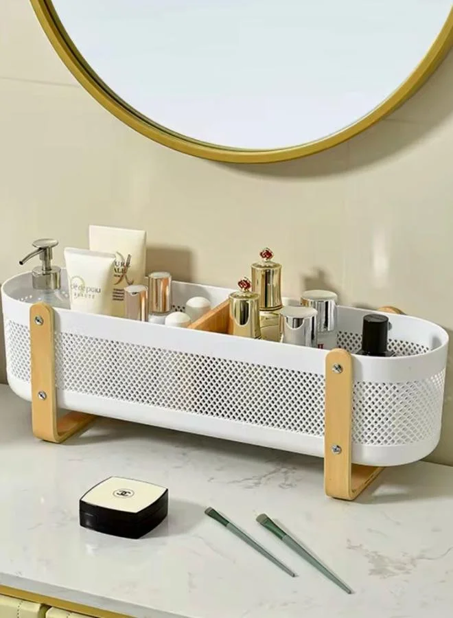 Casa Quesera wooden Handle storage - white