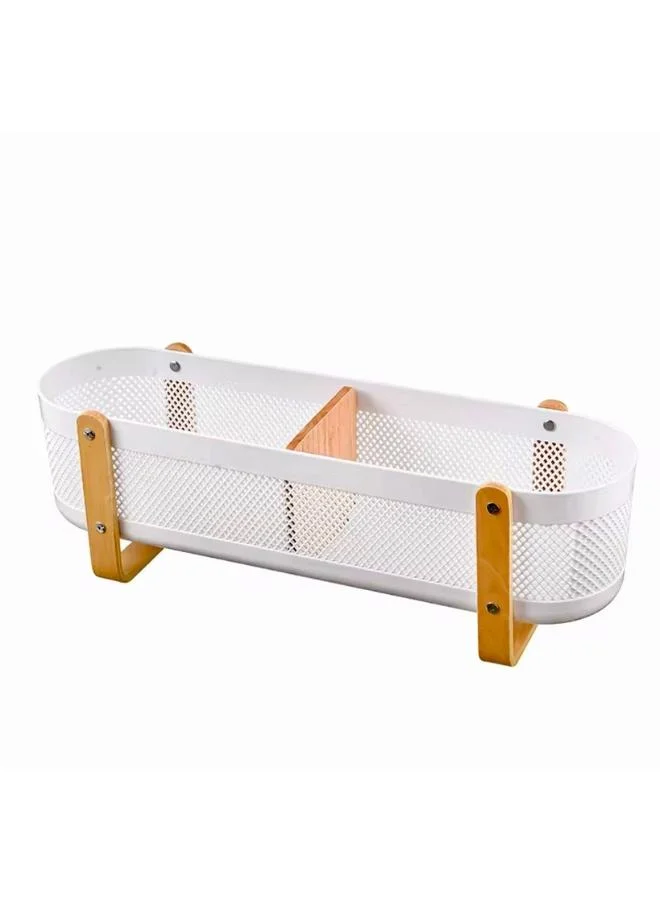 Casa Quesera wooden Handle storage - white