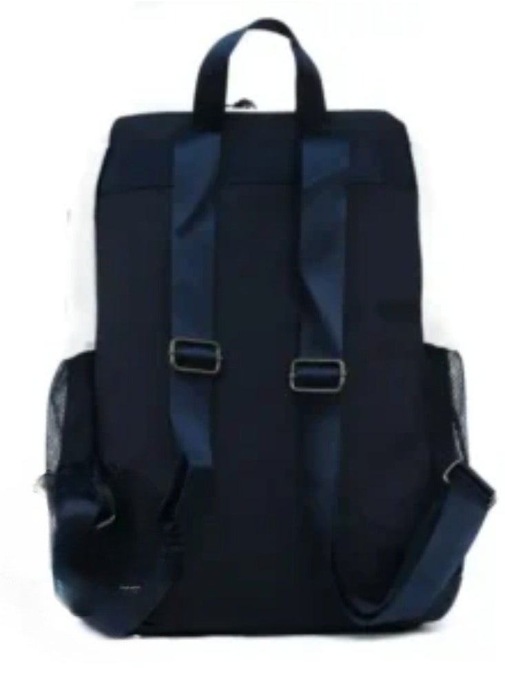 Lacoste L!VE Lacoste BackPack Bag Navy Blue Laptop For Unisex  - Image 4
