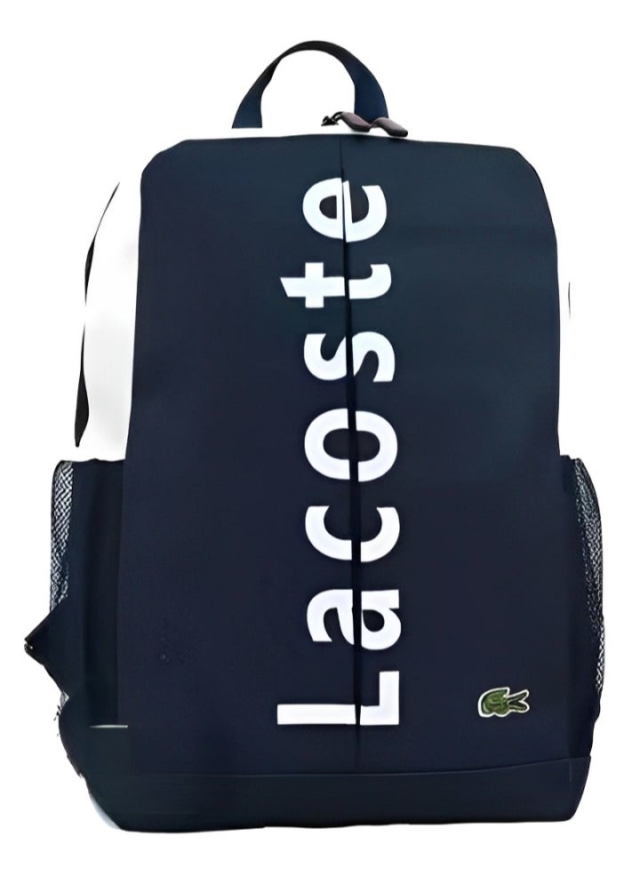Lacoste L!VE Lacoste BackPack Bag Navy Blue Laptop For Unisex  - Image 2