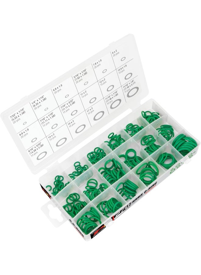 Performance Tool W5201 Hnbr O-Ring Assortment In Organizing Case For Vehicle And Tool Repair (270-Pieces)  - Image 5