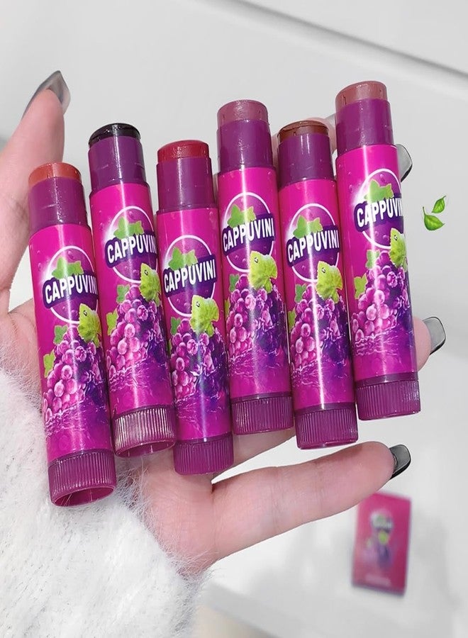 CAPPUVINI Grape Lip Gloss Set | Long Stay Lipstick Waterproof | Non-Sticky Gloss Finish for Girls & Teens | Moisturizing Lip Tint | Light Pink Red Brown Lip Balm Shades | Cute Adorable Packaging & Perfect Combo Pack set (SET-B(04,05&06), 5g) - Image 5