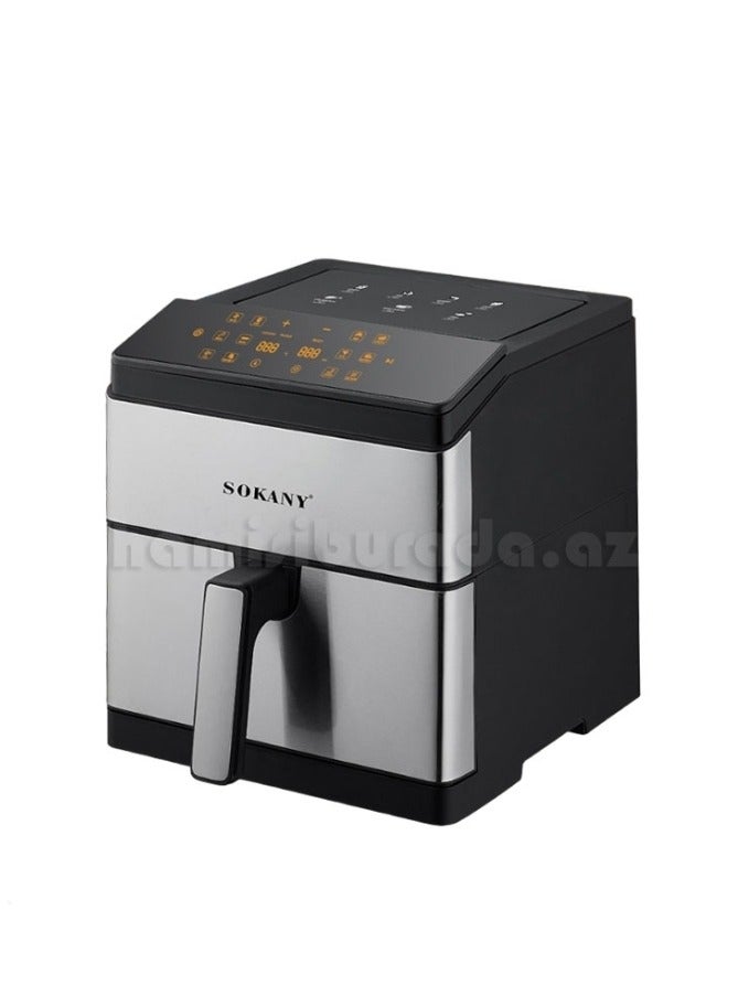 Sokany Air Fryer Works Without Oil, Digital Touch Screen - Capacity 9.5 Liters, Power 2200 Watts 10044 - Image 1