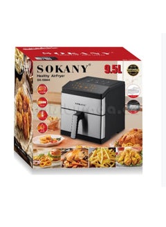 sokany Sokany Air Fryer Works Without Oil, Digital Touch Screen - Capacity 9.5 Liters, Power 2200 Watts 10044  - Image 3
