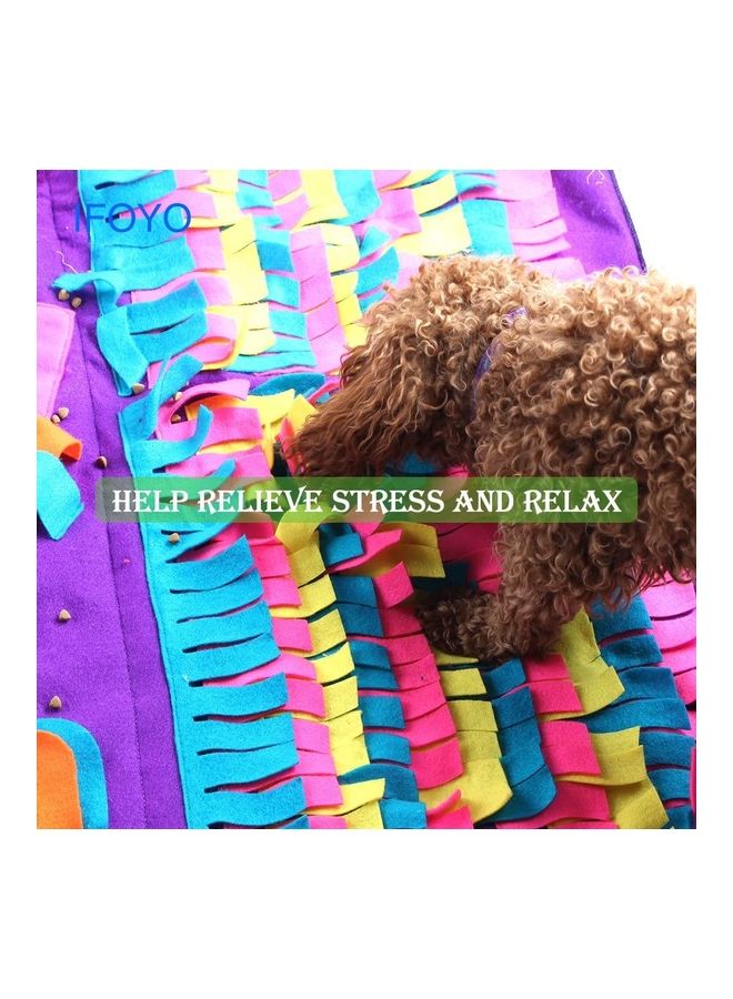 NIBEMINENT Pet Snuffle Training Feeding Mat Multicolour - Image 5