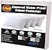 Niagara Sleep Solution Extra Soft Non Noisy 4 Pack Waterproof Pillow Protectors Standard 20x26 Inches Smooth Zipper - Image 2