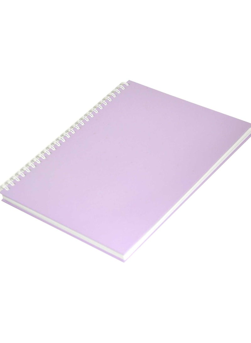 FIS حزمة من 5 دفاتر ملاحظات بغلاف صلب حلزوني من FIS مقاس 9 × 7 بوصات (22.86 × 20.32 سم) سطر واحد، مع حدود، 100 ورقة - القلقاس -FSNBS97NA274 - Image 4