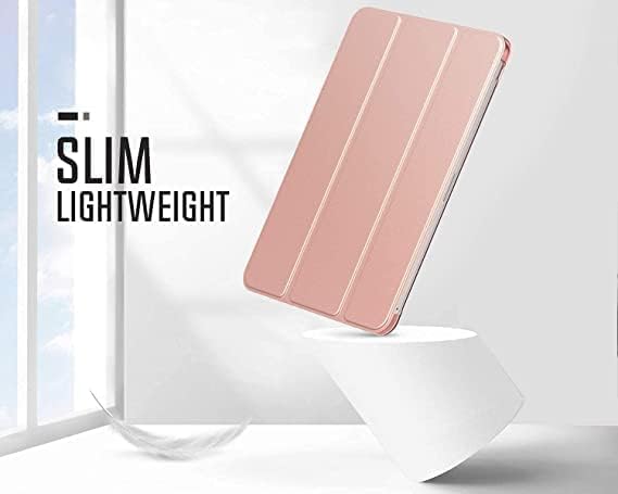 ProElite Case Cover for Xiaomi Redmi Pad 2 11 inch Cover, Smart Flip Case Cover for Xiaomi Redmi Pad 2 11 inch Translucent Back with Stylus Pen [Auto Sleep Wake Feature], Rose Gold - Image 5