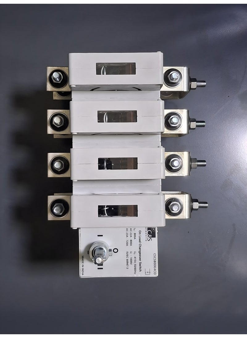 C&S Electric E-CSCS800K4CO - تحويل مغلق 4P 800A-G - Image 5