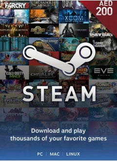 Steam الإمارات العربية المتحدة ستيم 200 درهم إماراتي 