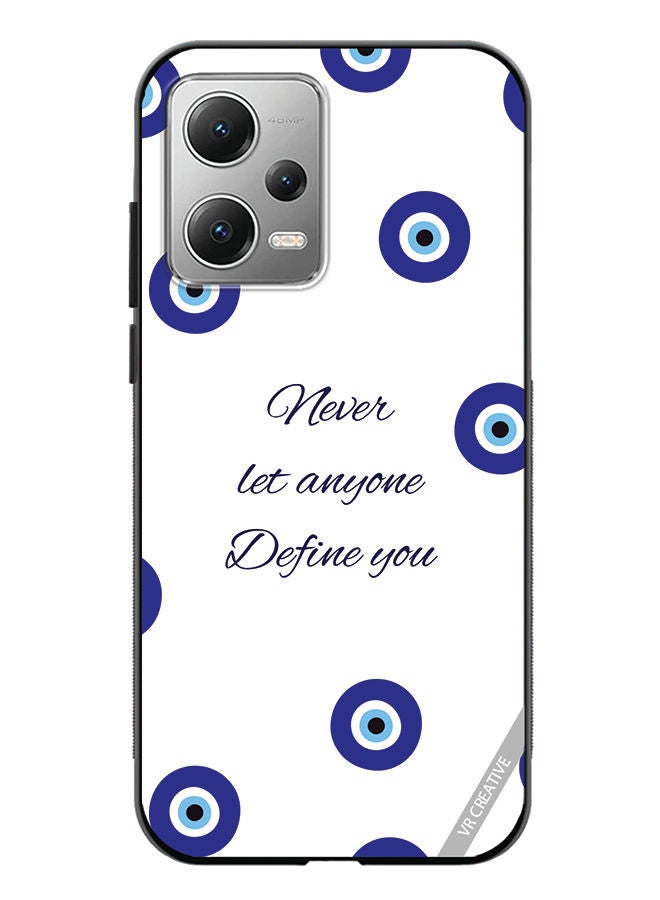 VR CREATIVE Protective Case Cover For Xiaomi Redmi Note 12 Never Let Anyone Define You Design Multicolour - Image 1