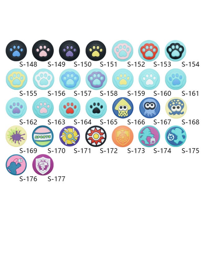 Switch Rocker Cap Nintendo Cat Claw Silicone Rocker Cover NS/Lite Protective Case Handle Rocker Button Cap-Product Color:s-104 - Image 3