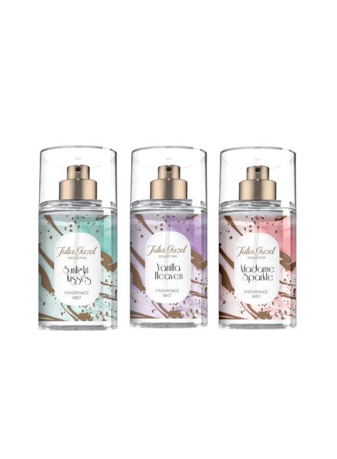 Julia Guzel Body Mist Set (3 Pieces) - 100 ml