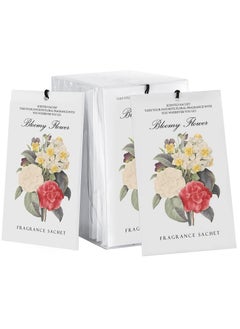 Jasmine Sachet 1Box 12Pcs Scented Sachets Air Freshener for Drawer and Closet Long Lasting Sachets Bags Drawer deodorizers Fresh Scents Home Fragrance Sachet for Lover Home Car Fragrance ProductThe sa