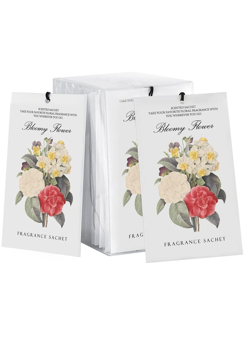 Generic - Jasmine Sachet 1Box 12Pcs Scented Sachets Air Freshener for Drawer and Closet Long Lasting Sachets Bags Drawer deodorizers Fresh Scents Home Fragrance Sachet for Lover Home Car Fragrance ProductThe sa - Image 1